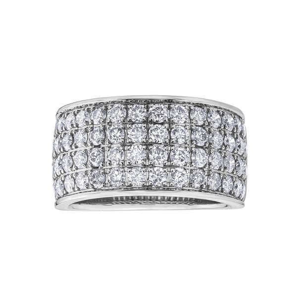 Diamond Ladies Ring in 10kt White Gold R50J65WG/200-10