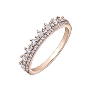 Diamond Ladies Ring in 10kt Rose Gold R50K89RG/50-10 2