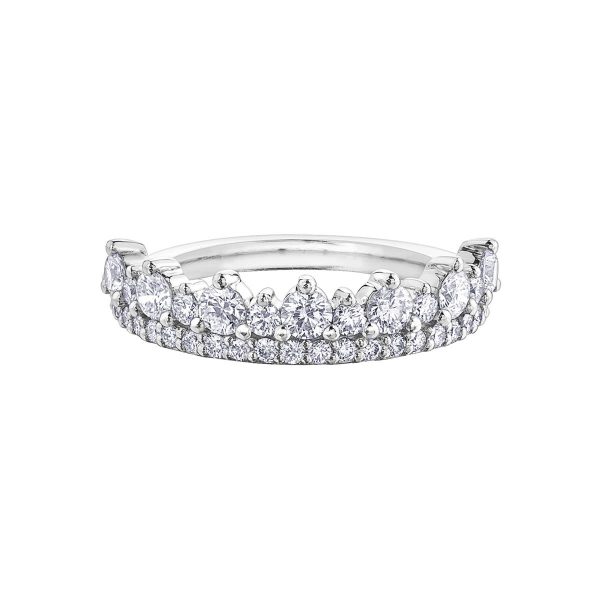 Diamond Ladies Ring in 10kt White Gold R50K89WG/100-10