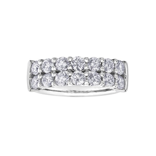 Diamond Ladies Ring in 10kt White Gold R50K95WG/150-10