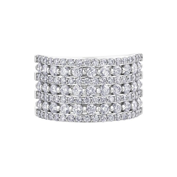 Diamond Ladies Ring in 10kt White Gold R52F00WG/200-10