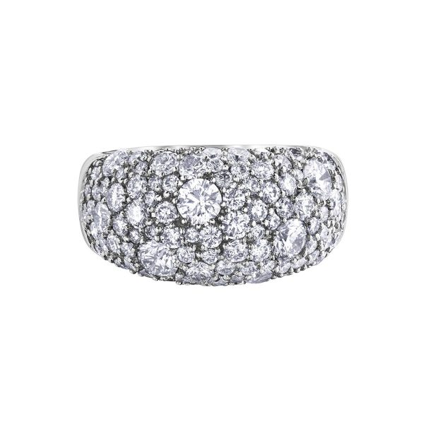 Diamond Ladies Ring in 10kt White Gold R52F02WG/300-10