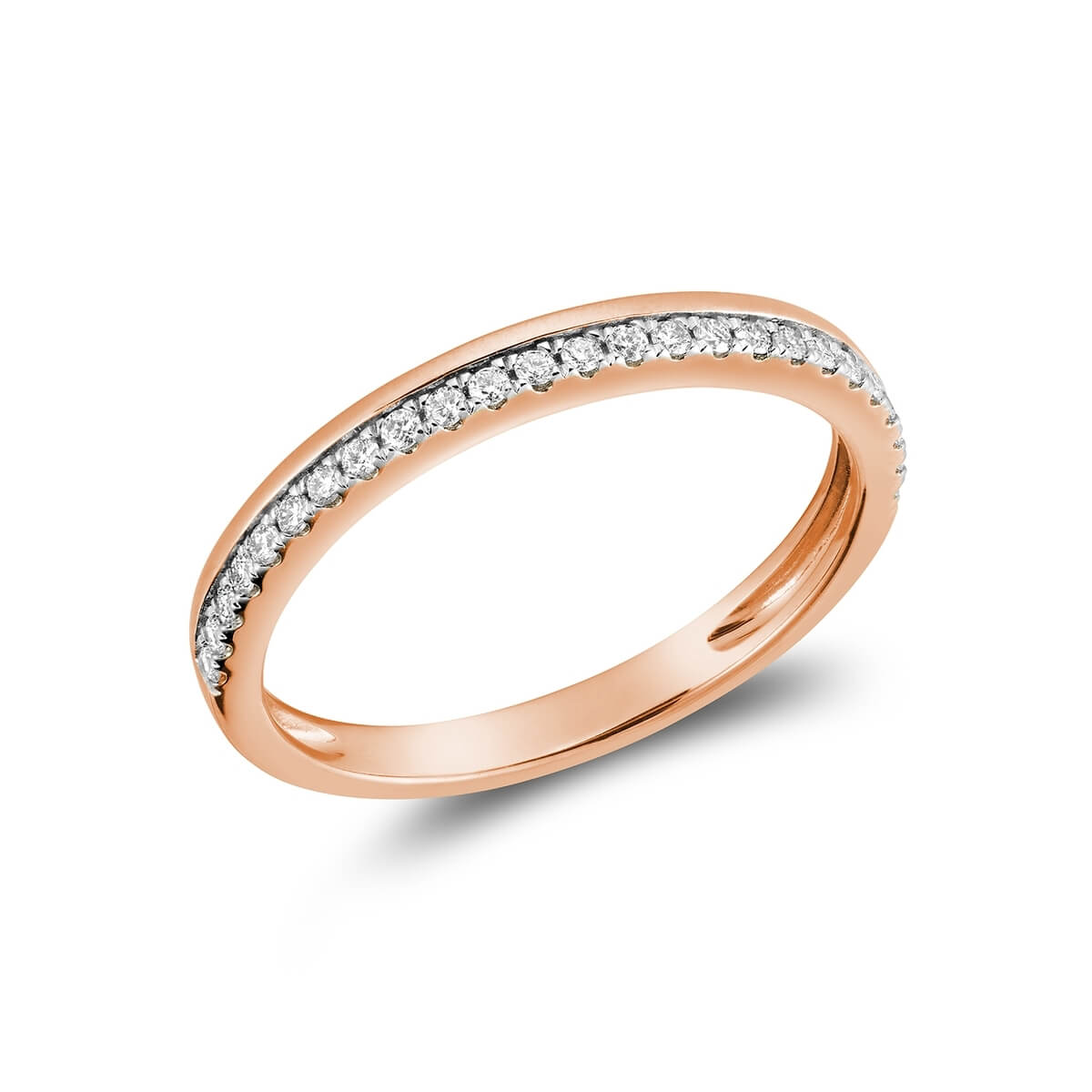 02-0410HS15R RNB Jewellery Half Semi Eternity Diamond Ring 02-0410HS15R