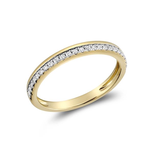 RNB Jewellery Half Semi Eternity Diamond Ring 02-0410HS15Y