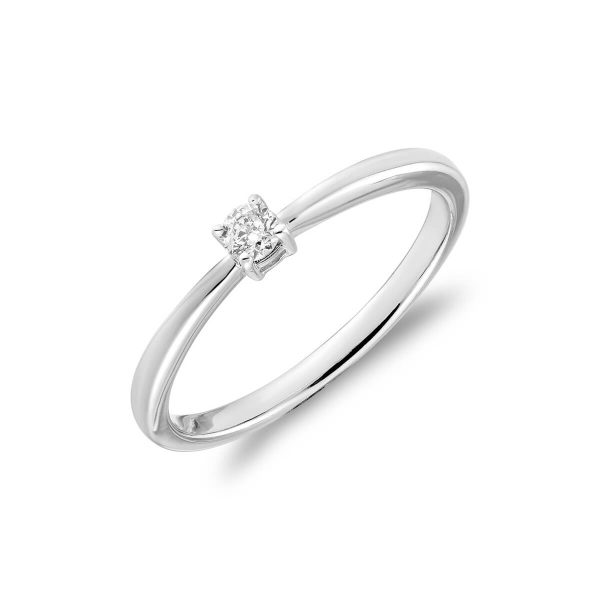 Solitaire Diamond Ring 02-0410S15