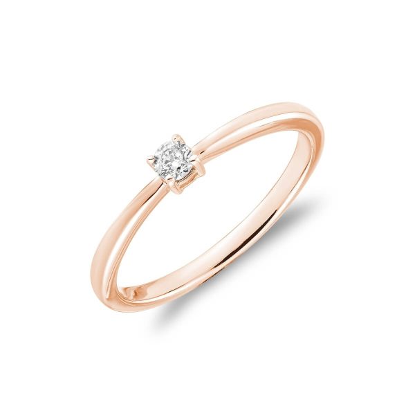 Solitaire Diamond Ring 02-0410S10R