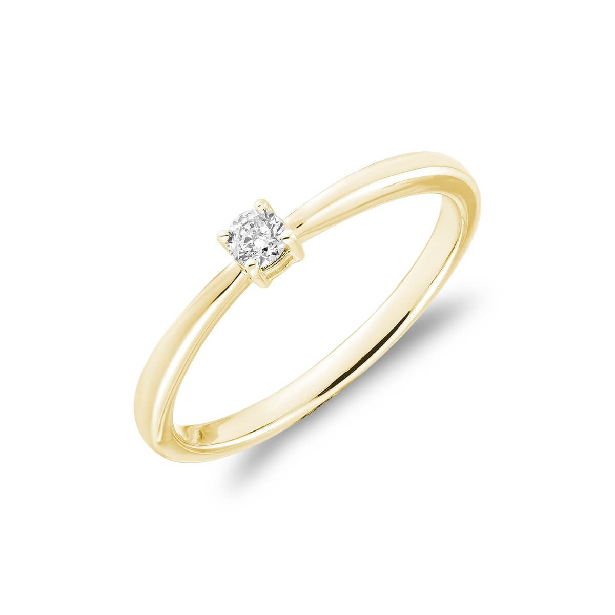 RNB Jewellery Solitaire Diamond Ring 02-0410S10Y