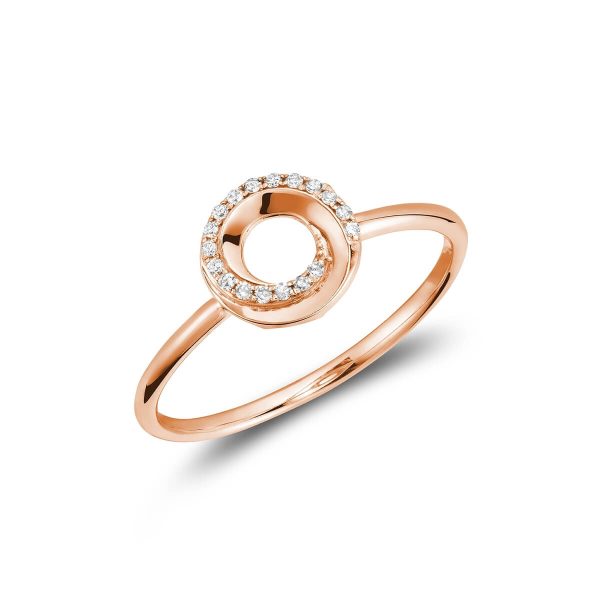 RNB Jewellery Wirl Diamond Ring 02-0410WRLR