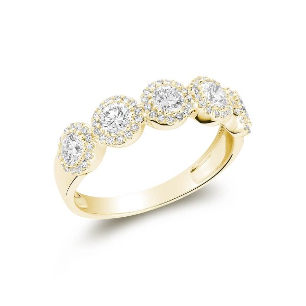 RNB Jewellery Martini Cup Diamond Ring 02-045MC100Y