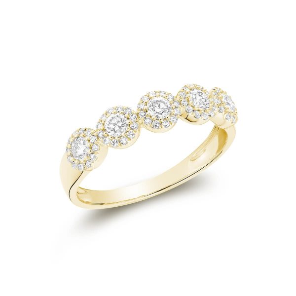 RNB Jewellery Martini Cup Diamond Ring 02-045MC50Y