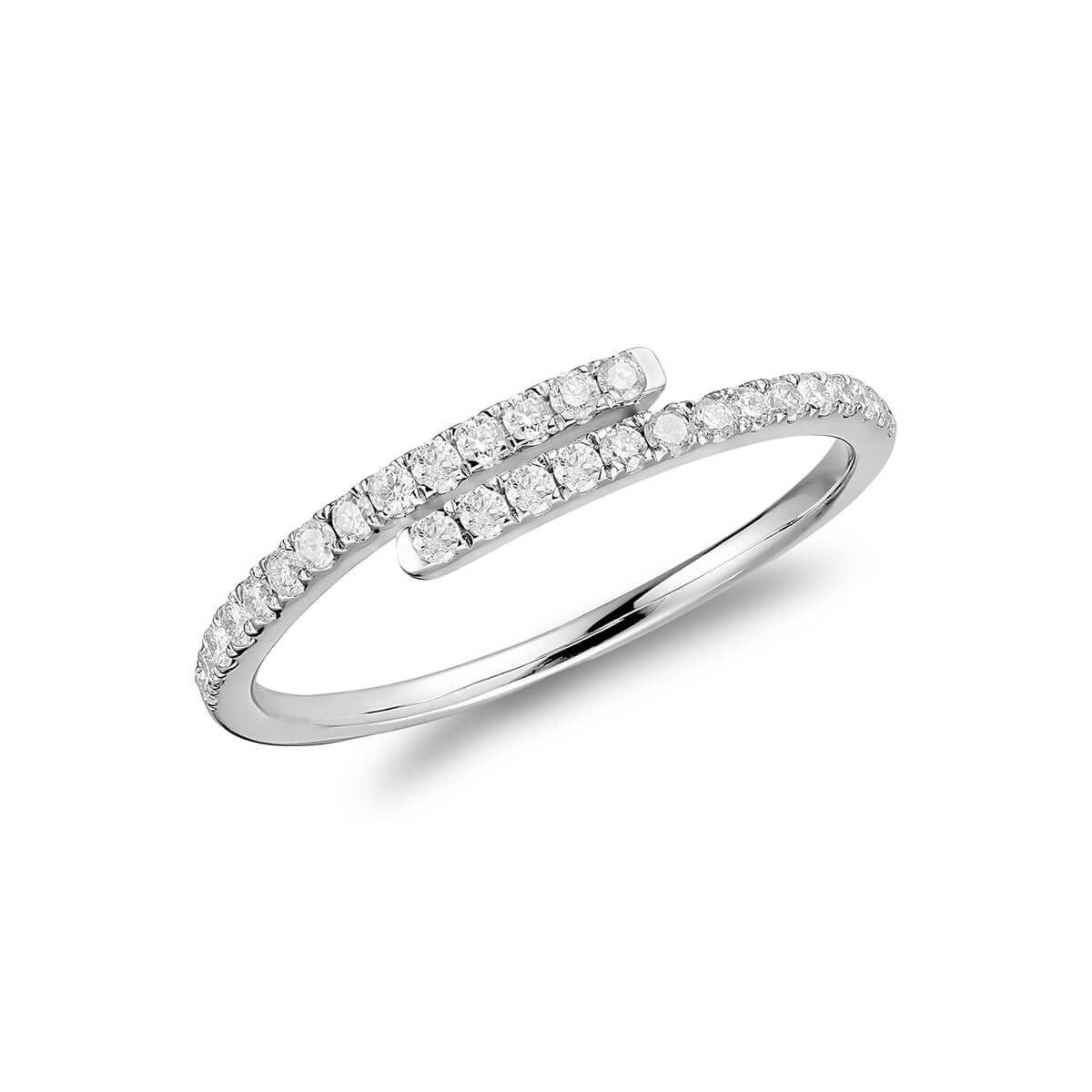 RNB Jewellery Linear Wrap Fashion Diamond Ring 02-04MK25