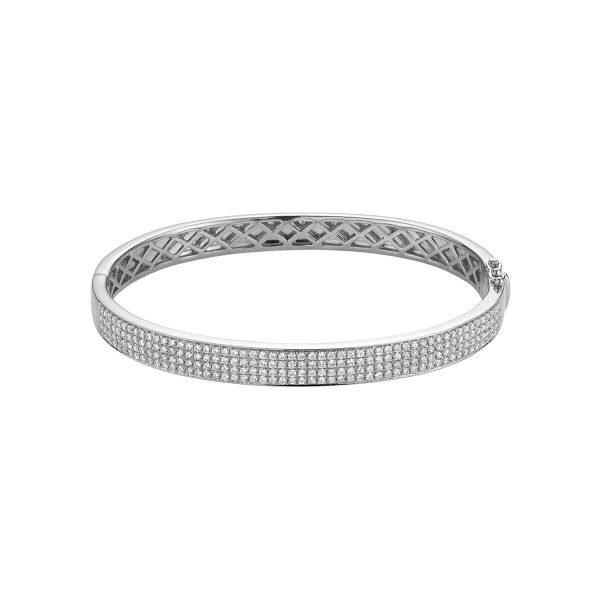 RNB Jewellery Micro Pave Bangle Bracelet 05-04MPV150