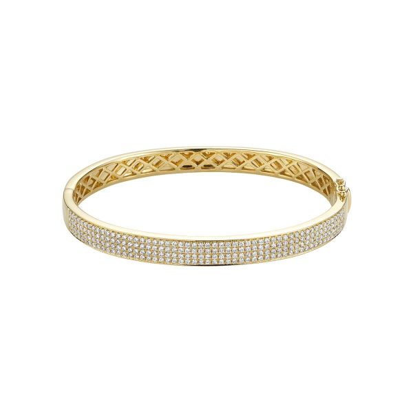 RNB Jewellery Micro Pave Bangle Bracelet 05-04MPV150Y