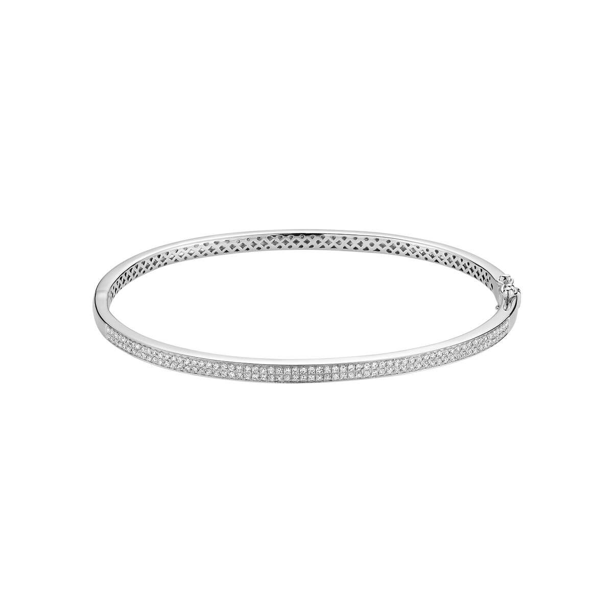 Micro Pave Bangle Bracelet 05-04MPV50