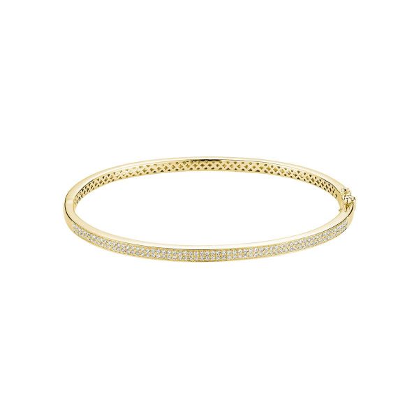 RNB Jewellery Micro Pave Bangle Bracelet 05-04MPV50Y