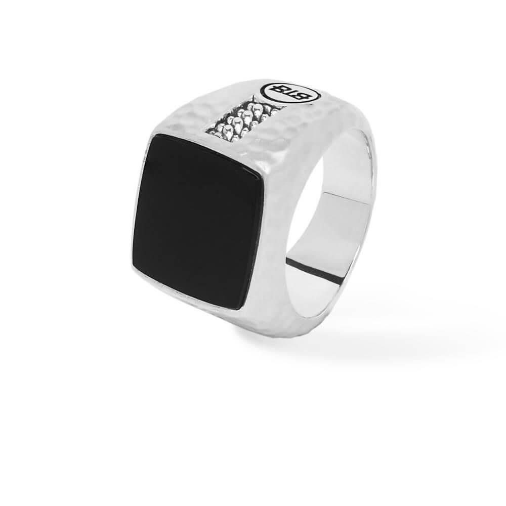 Buddha to Buddha Tangguh Signet Onyx Silver Ring 051 2