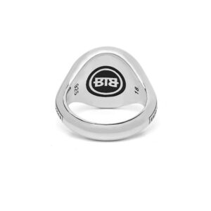 Buddha to Buddha Tangguh Signet Chain Silver Ring 052 4