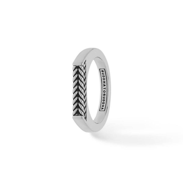 Buddha to Buddha Tangguh Signet Barbara Silver Ring 053 2