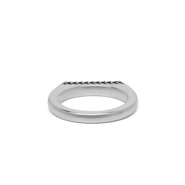 Buddha to Buddha Tangguh Signet Barbara Silver Ring 053 3