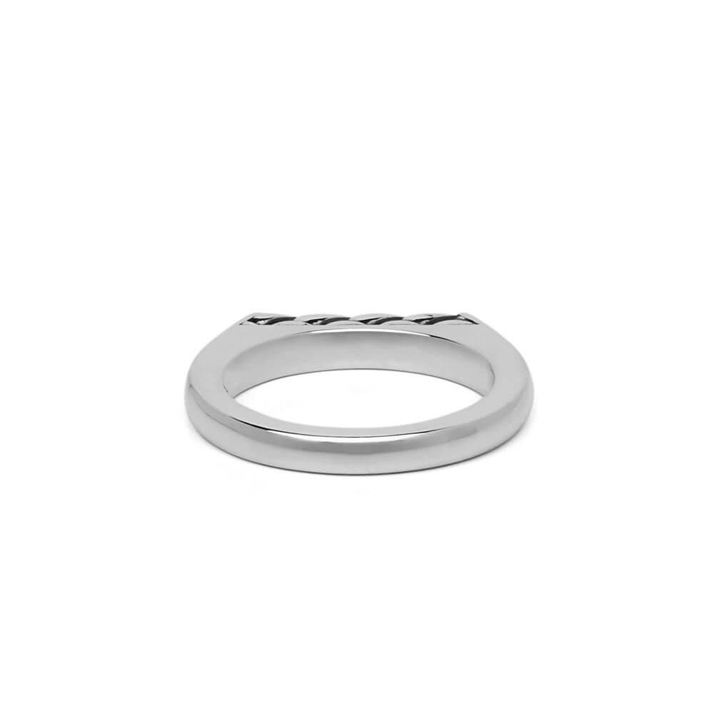 Buddha to Buddha Tangguh Signet George Silver Ring 054 3