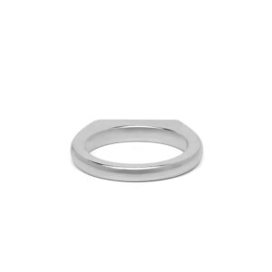 Buddha to Buddha Tangguh Signet Logo Silver Ring 055 3