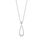 Drop Diamond Necklace 08-04DD25