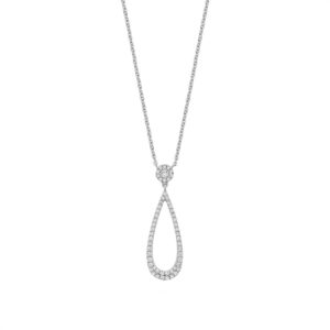 Drop Diamond Necklace 08-04DD25