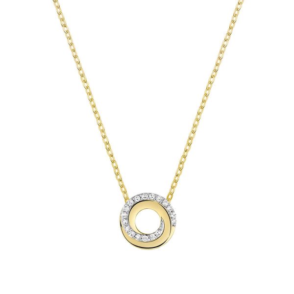 RNB Jewellery Wirl Diamond Pendant 09-0410WRLY