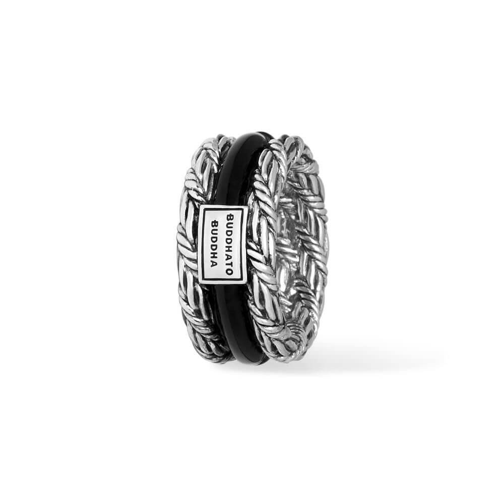 Buddha to Buddha Ketut Stone Onyx Silver Ring 103 2