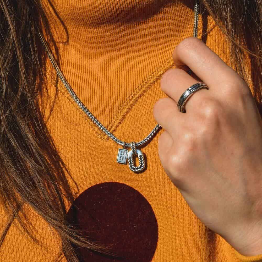 Buddha to Buddha Barbara Link Silver Pendant 108 3