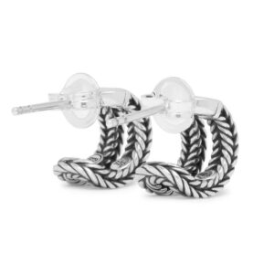 Buddha to Buddha Barbara Link Silver Earrings 114 2