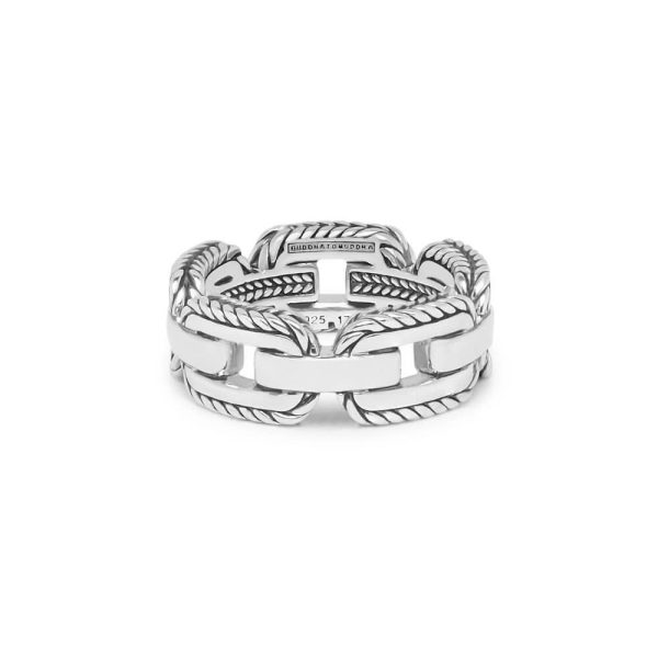 Buddha to Buddha Barbara Link Silver Ring 118
