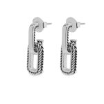 Buddha to Buddha Barbara Link Earhanger Silver Earrings 119