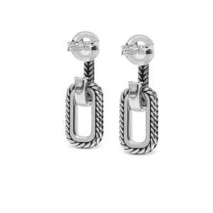 Buddha to Buddha Barbara Link Earhanger Silver Earrings 119 2