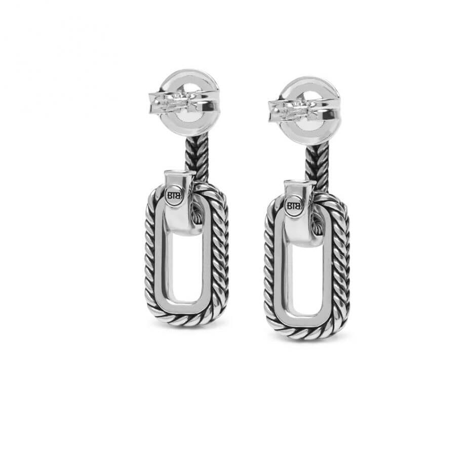 Buddha to Buddha Barbara Link Earhanger Silver Earrings 119 2