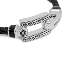 Buddha to Buddha Galang Black Leather Bracelet 120 BL 2