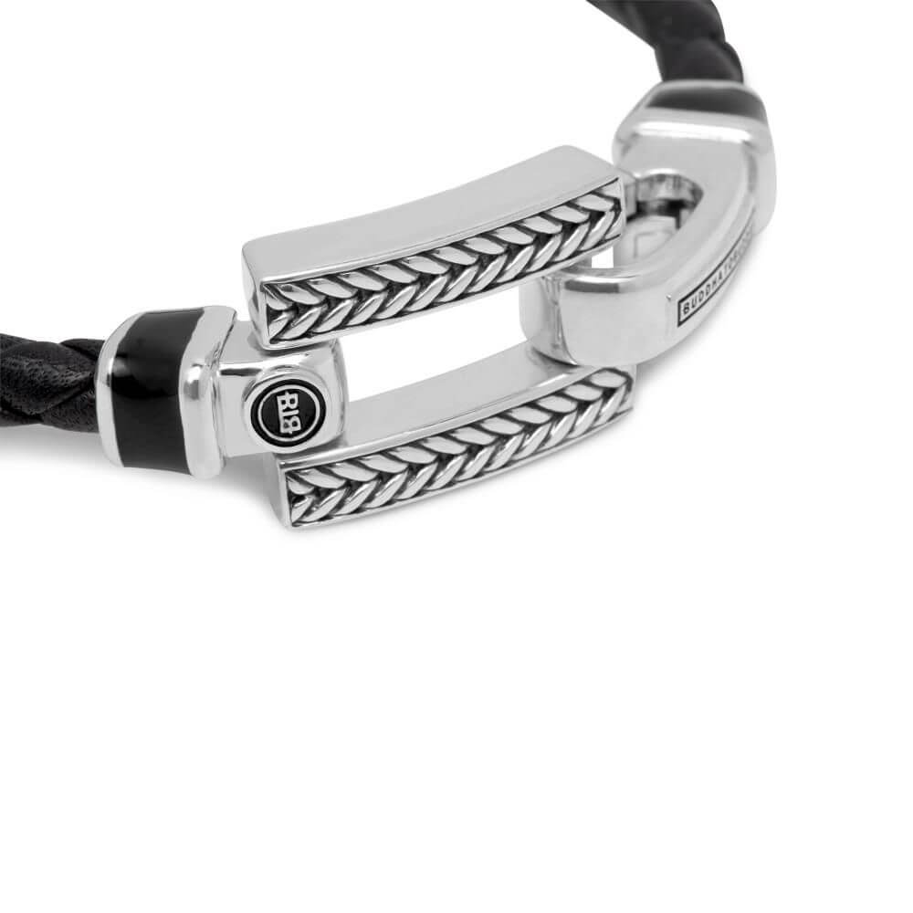 Buddha to Buddha Galang Black Leather Bracelet 120 BL 2