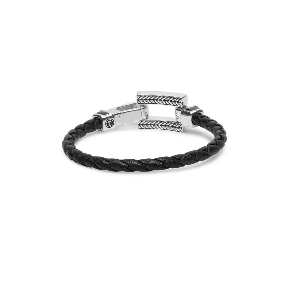 Buddha to Buddha Galang Black Leather Bracelet 120 BL 3