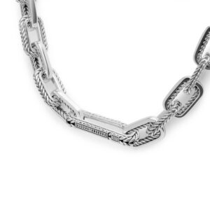 Buddha to Buddha Barbara Link Silver Necklace 120 3