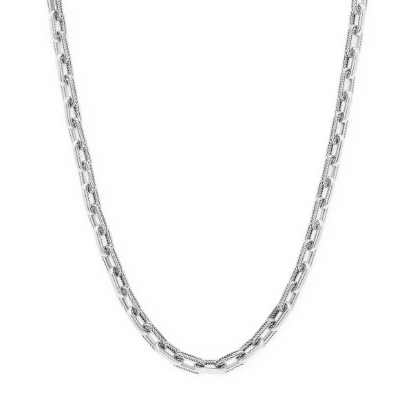 Buddha to Buddha Barbara Link Small Silver Necklace 121