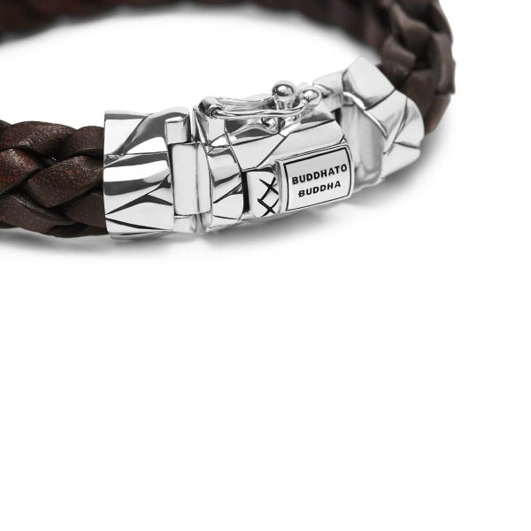 Buddha to Buddha Mangky Brown Leather Bracelet 127 BR 2