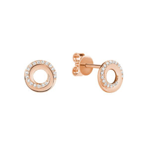 RNB Jewellery Wirl Diamond Stud Earrings 13-0410WRLR