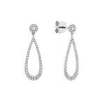 RNB Jewellery Drop Dangle Diamond Stud Earrings 13-04DD50