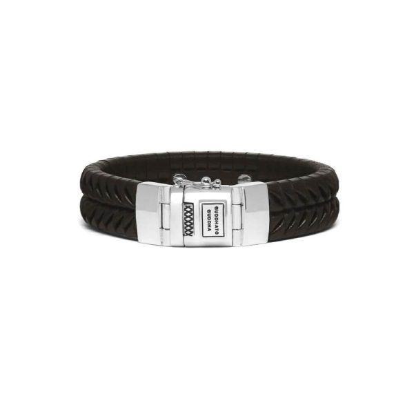 Buddha to Buddha Komang Brown Leather Bracelet 161 BR