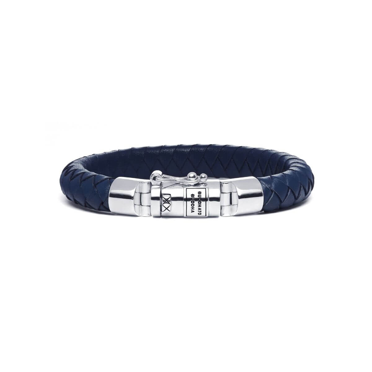 Buddha to Buddha Ben Small Blue Leather Bracelet 180 BU