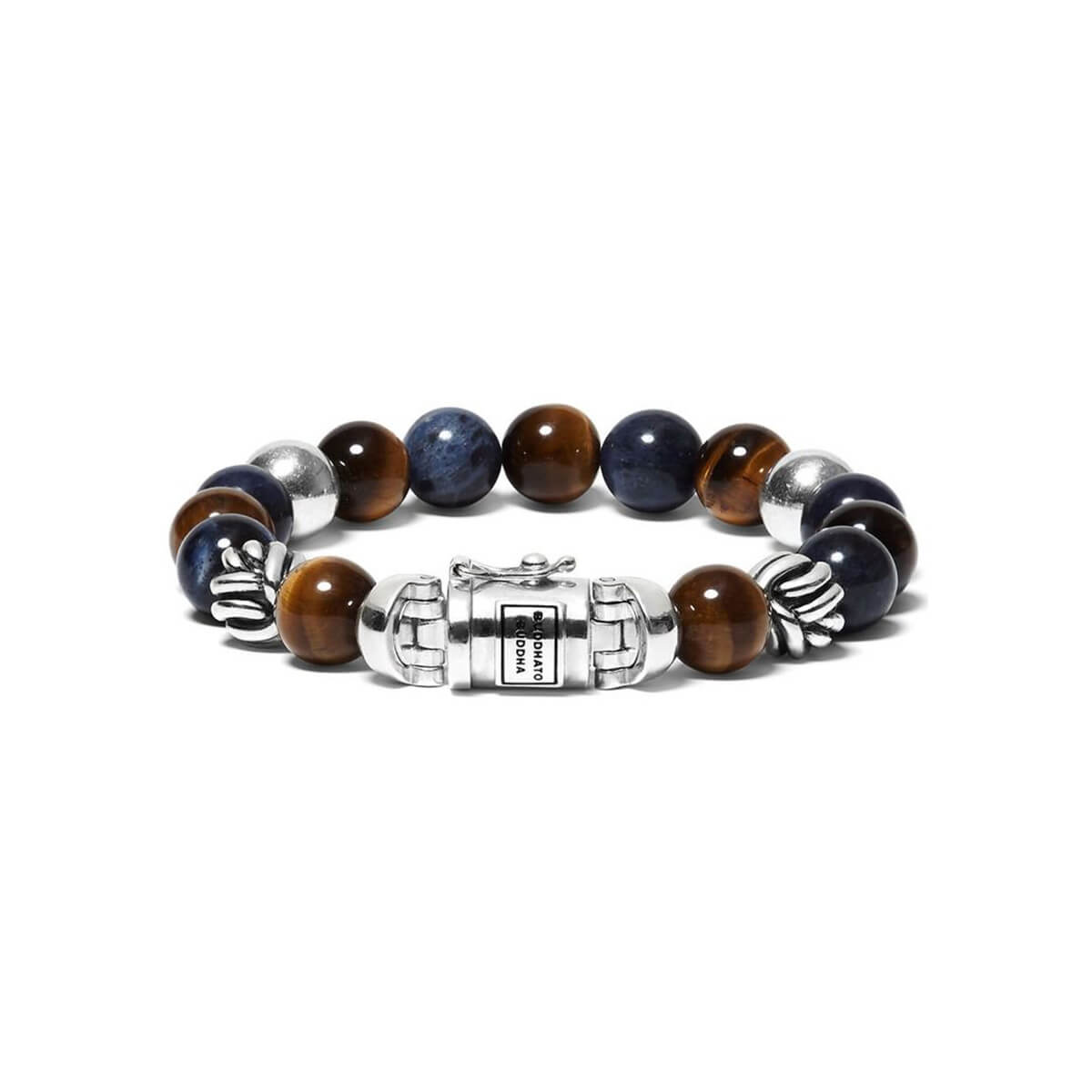 Buddha to Buddha Spirit Bead Mix Sodalite Tiger Eye Bracelet 188 MS