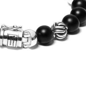 Buddha to Buddha Spirit Bead Onyx Matt Bracelet 188 OM 2