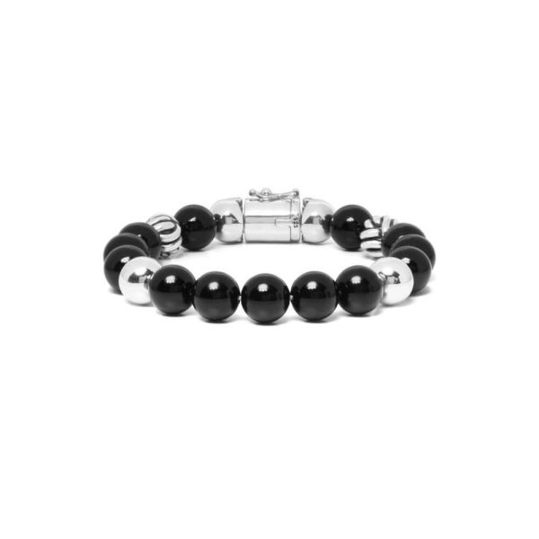 Buddha to Buddha Spirit Bead Onyx Bracelet 188 ON 3