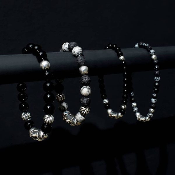 Buddha to Buddha Spirit Bead Onyx Bracelet 188 ON 4