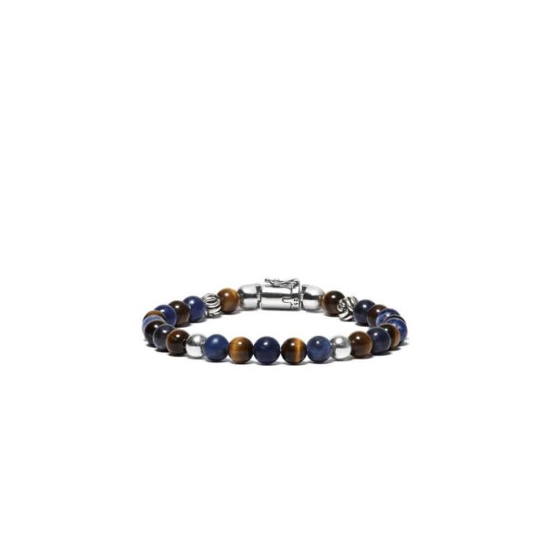 Buddha to Buddha Spirit Bead Mini Mix Sodalite Tiger Eye Bracelet 189 MS 3